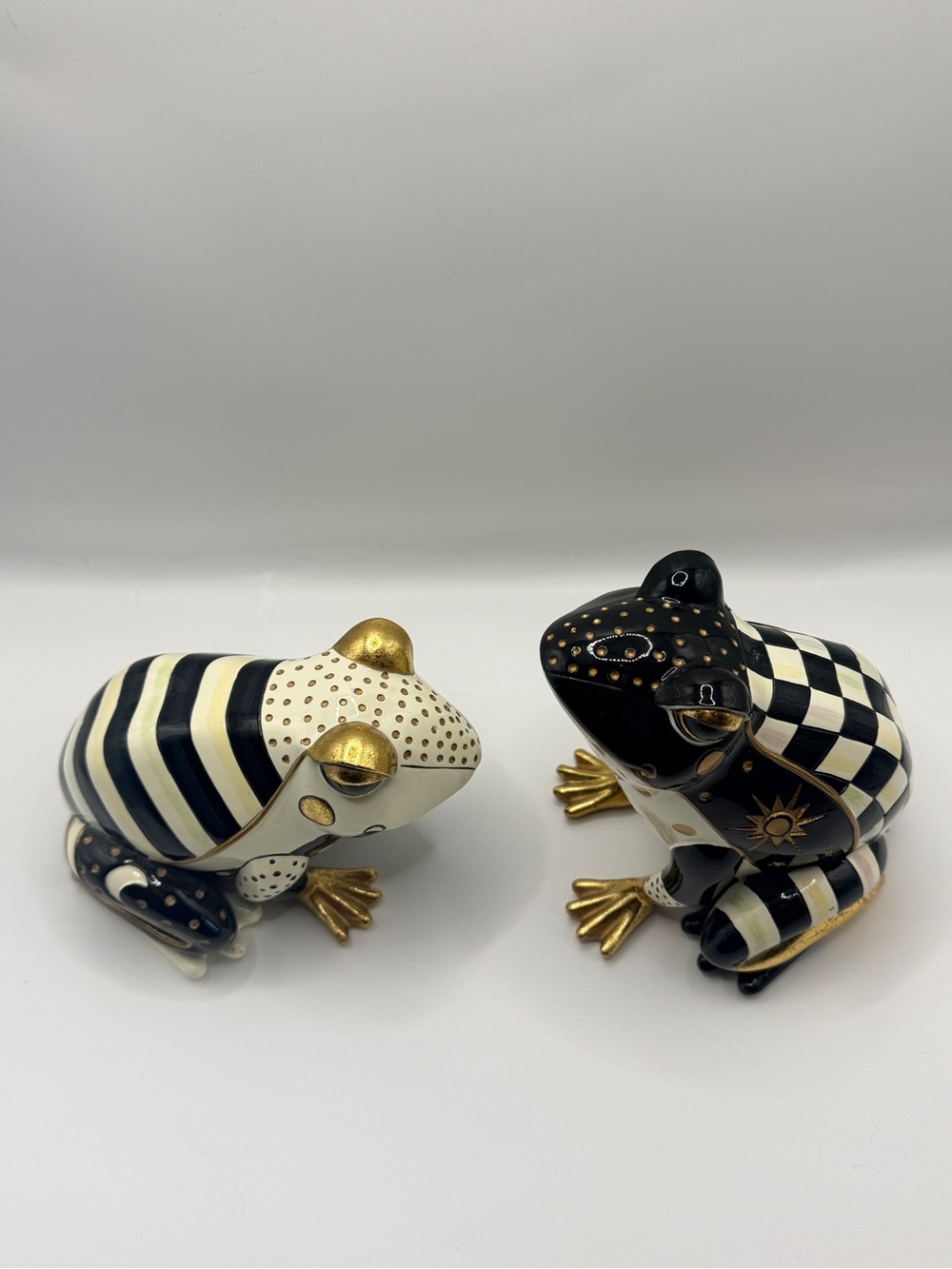Mackenzie-Childs Cosmic Frogs, Set of 2 - Picture 3 of 9